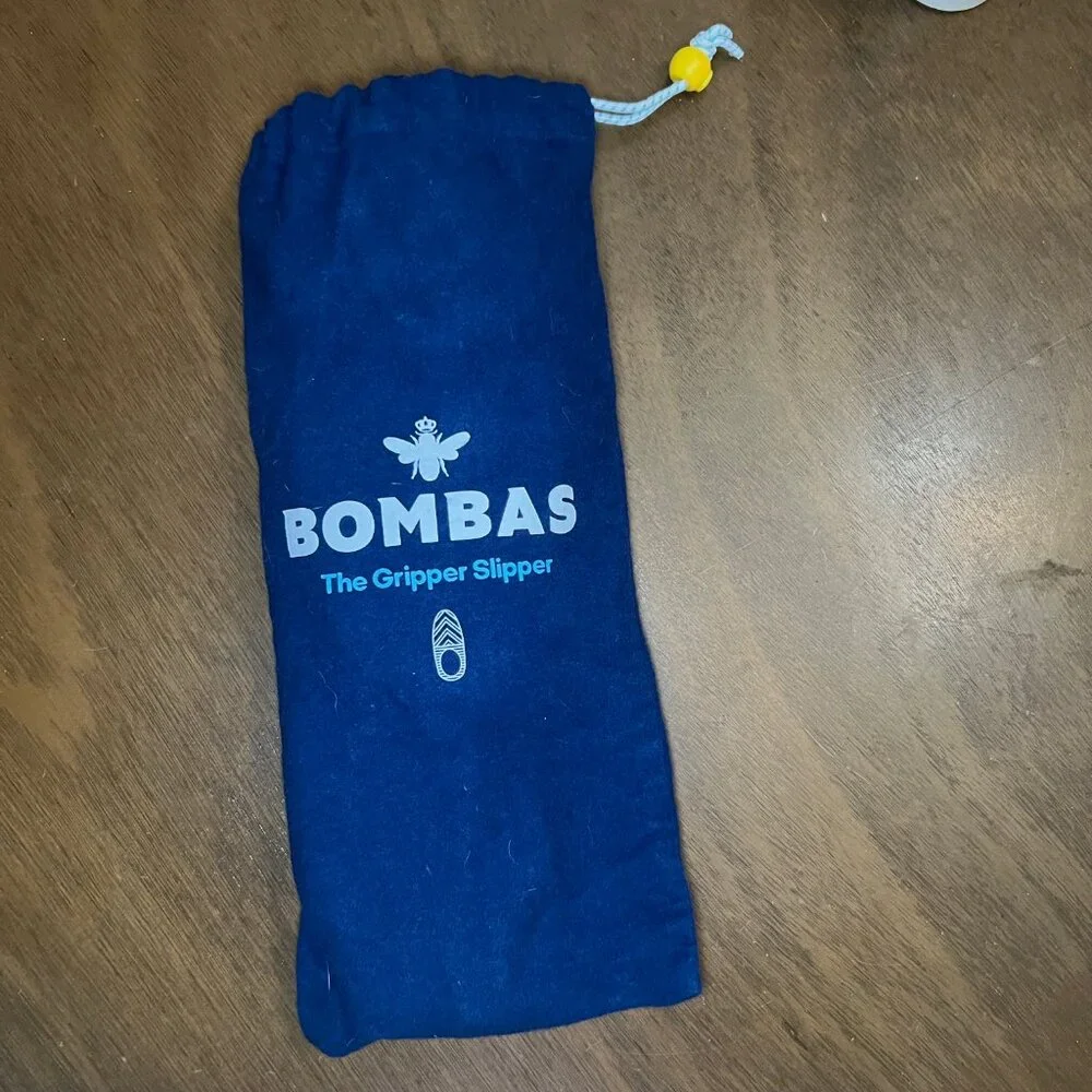 ❤️SOLD❤️ Bombas Pink and Orange Women's Gripper Slipper, Size XS - Picture 7 of 7